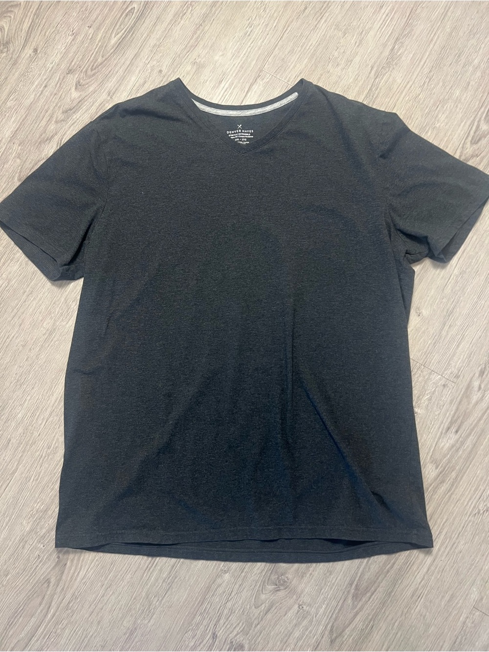 Denver Hayes Men's Black V-Neck T-Shirt